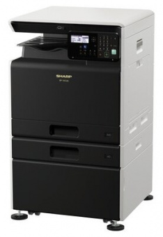 Аппарат Sharp C-CUBE BP10C20EU цвет, A3, 20 стр/мин, крышка, дупл, сеть, 2Гб, 8Гб(SSD), A3W(256г/м), 1x250л(доб.тонеры), купить в Краснодаре