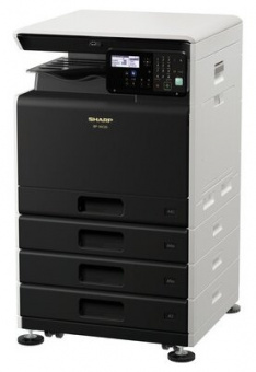Аппарат Sharp C-CUBE BP10C20EU цвет, A3, 20 стр/мин, крышка, дупл, сеть, 2Гб, 8Гб(SSD), A3W(256г/м), 1x250л(доб.тонеры), купить в Краснодаре