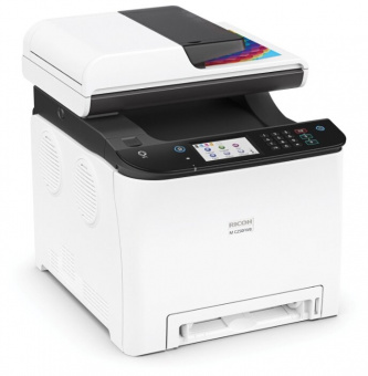 Аппарат Ricoh LE M С250FWB, A4, цветной, 256Мб, 25стр/мин, дуплекс, факс, SPDF50, PCL, PS3, LAN, WiFi, старт.картр.(1000стр), самозапуск, купить в Краснодаре