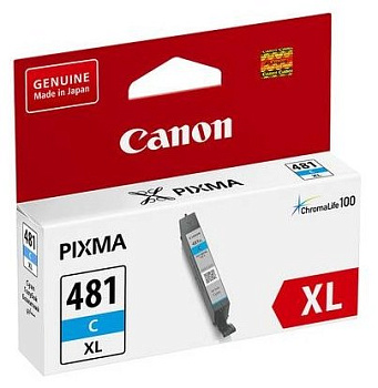 Картридж CANON INK CLI-481XL C EMB (2044C001)