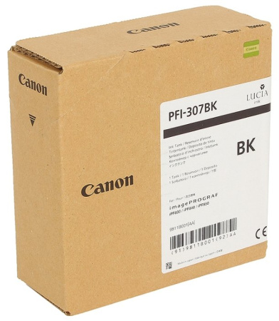 Картридж черный PFI-307 BK для Canon iPF830/840/850 (330 мл), купить в Краснодаре