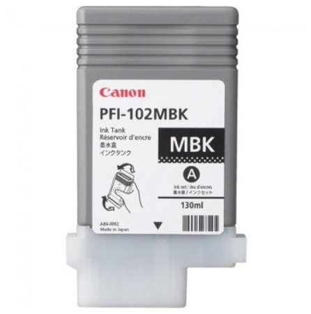 Картридж черный PFI-102BK для Canon iPF500/600/610/700/710 (130 ml), купить в Краснодаре
