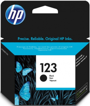Картридж Hewlett Packard 123 Black Ink Cartridge, купить в Краснодаре