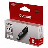 Картридж CANON  CLI-451XL GY EMB   ( 6476B001 )