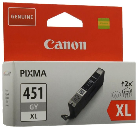 Картридж CANON CLI-451XL GY EMB (6476B001), купить в Краснодаре