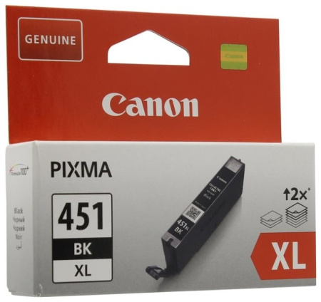 Картридж CANON CLI-451XL BK EMB (6472B001), купить в Краснодаре