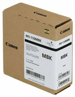 Картридж матовый черный PFI-110 MBK для Canon iPF TX-2000/3000/4000 (160 мл), купить в Краснодаре