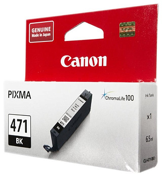 Картридж CANON CLI-471 BK (0400C001)