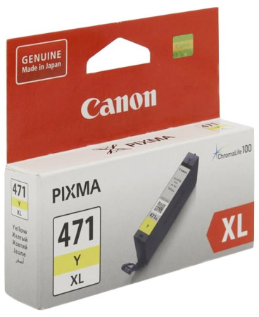 Картридж CANON CLI-471XL Y (0349C001), купить в Краснодаре