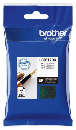 Картридж струйный Brother LC3617BK черный для Brother MFC-J3530DW/J3930DW, купить в Краснодаре