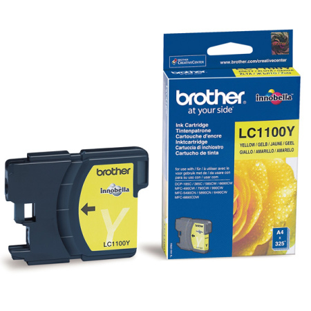 Картридж Brother DCP385C Yellow 325 стр., купить в Краснодаре