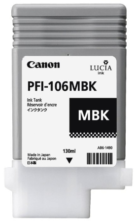Картридж Canon PFI-106MBK Matte Black, купить в Краснодаре