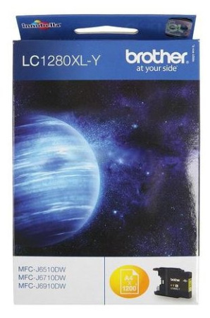Картридж Brother LC1280XLY MFC-J6510DW/MFC-J6910DW, купить в Краснодаре