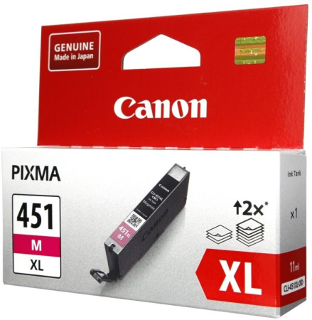 Картридж пурпурный CLI-451XL M для Canon PIXMA iP7240/MG5440/6340/6440, купить в Краснодаре