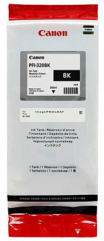 Картридж Canon PFI-320BK (black), 300 мл для TM-200/205/300/305