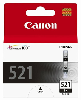 Картридж CANON CLI-521 BK IJ CART EMB (2933B004)