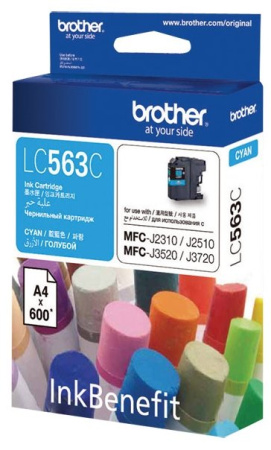 Картридж Brother LC563C MFCJ2510/2310, купить в Краснодаре