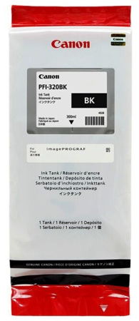 Картридж Canon PFI-320BK (black), 300 мл для TM-200/205/300/305, купить в Краснодаре
