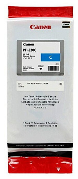 Картридж Canon PFI-320C (cyan), 300 мл для TM-200/205/300/305