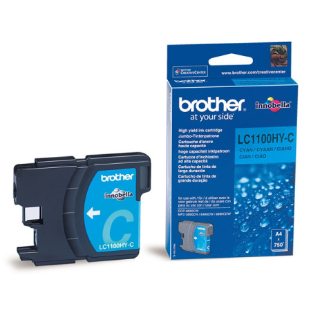 Картридж Brother DCP6690CW Cyan 750 стр., купить в Краснодаре