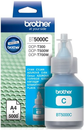 Картридж струйный Brother BT5000C голубой для Brother DCP-T300/T500W/T700W, купить в Краснодаре