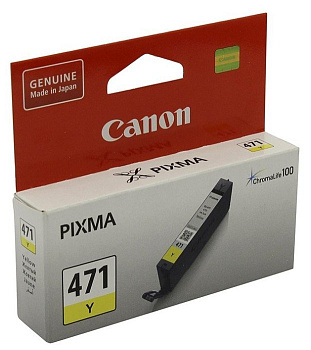 Картридж CANON CLI-471 Y (0403C001)