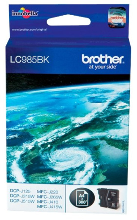 Картридж Brother LC985BK DCP-J315/DCP-J515/MFC-J265, купить в Краснодаре