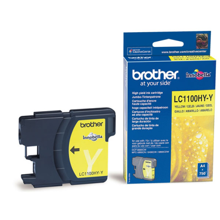 Картридж Brother DCP6690CW Yellow 750 стр., купить в Краснодаре