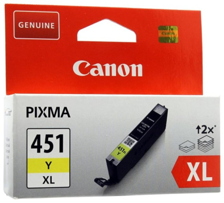 Картридж CANON CLI-451XL Y EMB (6475B001), купить в Краснодаре