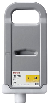 Картридж желтый PFI-703Y для Canon iPF810/iPF815/iPF820/iPF825 (700 мл)