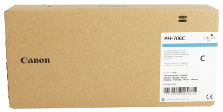 Картридж Canon PFI-706 C, купить в Краснодаре