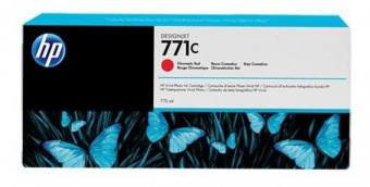 Картридж Hewlett Packard 771C пурпурный для Designjet Z6200 775 мл, 3 шт. в упаковке, купить в Краснодаре