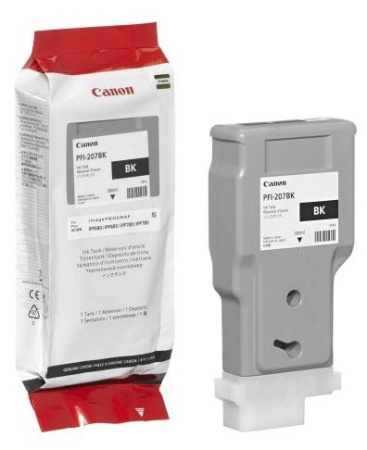Картридж черный PFI-207 BK для Canon iPF680/685/780/785 (300ml), купить в Краснодаре