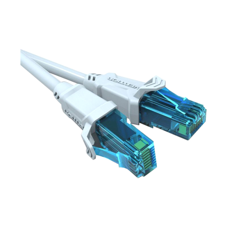 Патч-корд Vention прямой UTP cat.5е, RJ45 - 1,5м. Серый Vention VAP-A10-S150, купить в Краснодаре
