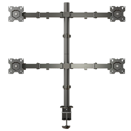 Кронштейн для 4-х мониторов ONKRON ONKRON D421E BLACK, купить в Краснодаре