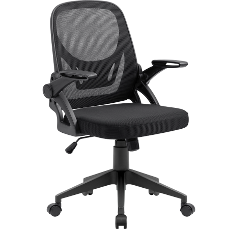Defender Офисное кресло Office Черный,сетка,регулир.подлокот. Defender 64317, купить в Краснодаре