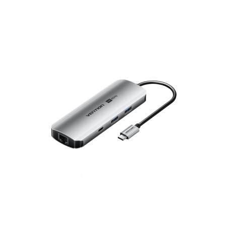 Мультифункциональный хаб Vention USB Type C 9 в 1 Vention TQMHB, купить в Краснодаре