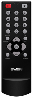 Колонки SVEN MS-305, черный, акустическая система 2.1, мощность (RMS): 20 Вт + 2x10 Вт, FM-тюнер, USB/SD, дисплей, ПДУ, Bluetooth Sven SV-013615, купить в Краснодаре