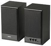 Колонки деревянные АС SPS-702 (40 Вт), чёрная кожа Sven SV-0120702BL