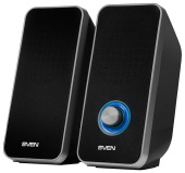 Колонки 2.0 SVEN 325, 2*3Вт (RMS), USB, чёрный, купить в Краснодаре