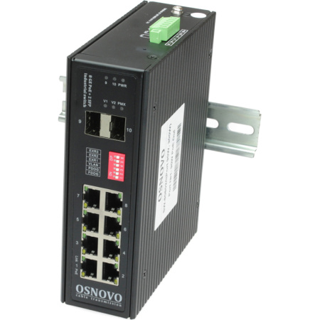 Коммутатор OSNOVO SW-80802/I(Port 90W 300W), купить в Краснодаре