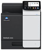 Цветной принтер Konica-Minolta bizhub С3300i (А4, 33 стр/мин, лоток на 500 листов, память 3 ГБ, MicroSD 8 ГБ, Ethernet, Duplex, тонер)