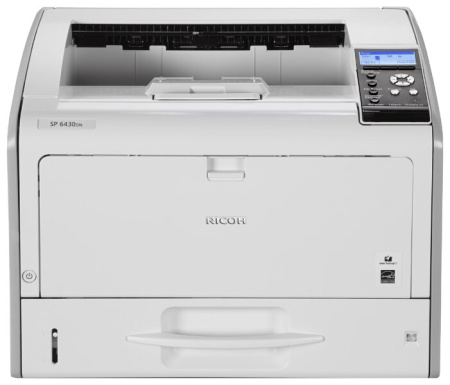 Лазерный принтер Ricoh LE SP 6430DN, A3, 512Мб, 38стр/мин(A4), дуплекс, GigaLAN, PS, старт.картридж, самозапуск, купить в Краснодаре