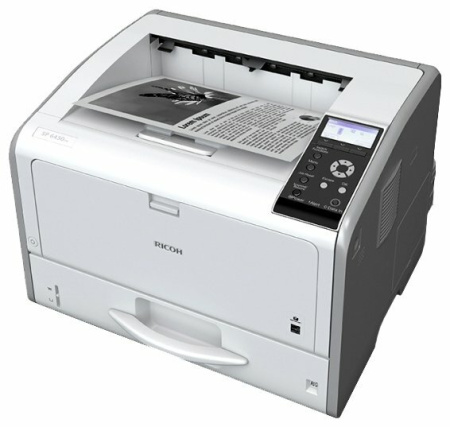 Лазерный принтер Ricoh LE SP 6430DN, A3, 512Мб, 38стр/мин(A4), дуплекс, GigaLAN, PS, старт.картридж, самозапуск, купить в Краснодаре