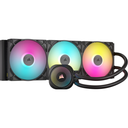 Система жидкостного охлаждения Corsair iCUE LINK TITAN 420 RX RGB Black, купить в Краснодаре