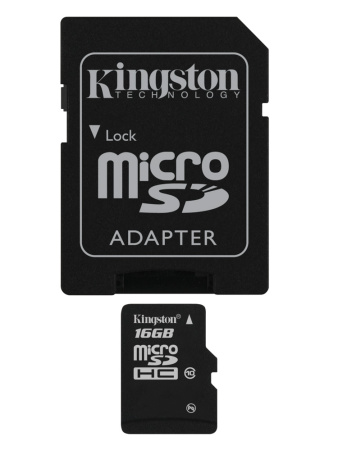 Карта памяти MicroSDHC Kingston SDC10/16GB, купить в Краснодаре