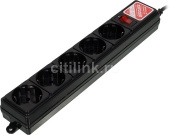 Сетевой фильтр Power Cube B 3.0 м 5 розеток (черный), купить в Краснодаре