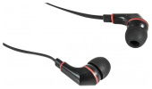 Наушники-вкладыши Defender Trendy-707 /для плеера /O10 мм / 3.5 mm jack/хор. звукоизоляция/ каб.1,1м./ черный., купить в Краснодаре