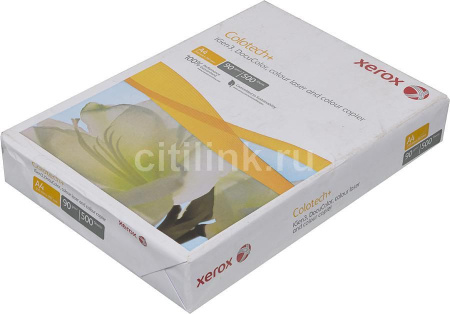Бумага Xerox Colotech Plus 170CIE, 90г, A4, 500 листов (в кор. 5 пач.), купить в Краснодаре