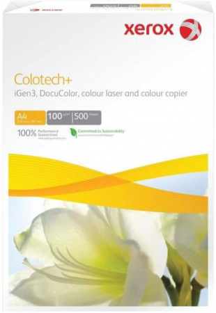 Бумага Xerox Colotech Plus 170CIE, 100г, A4, 500 листов (в кор. 4 пач.), купить в Краснодаре